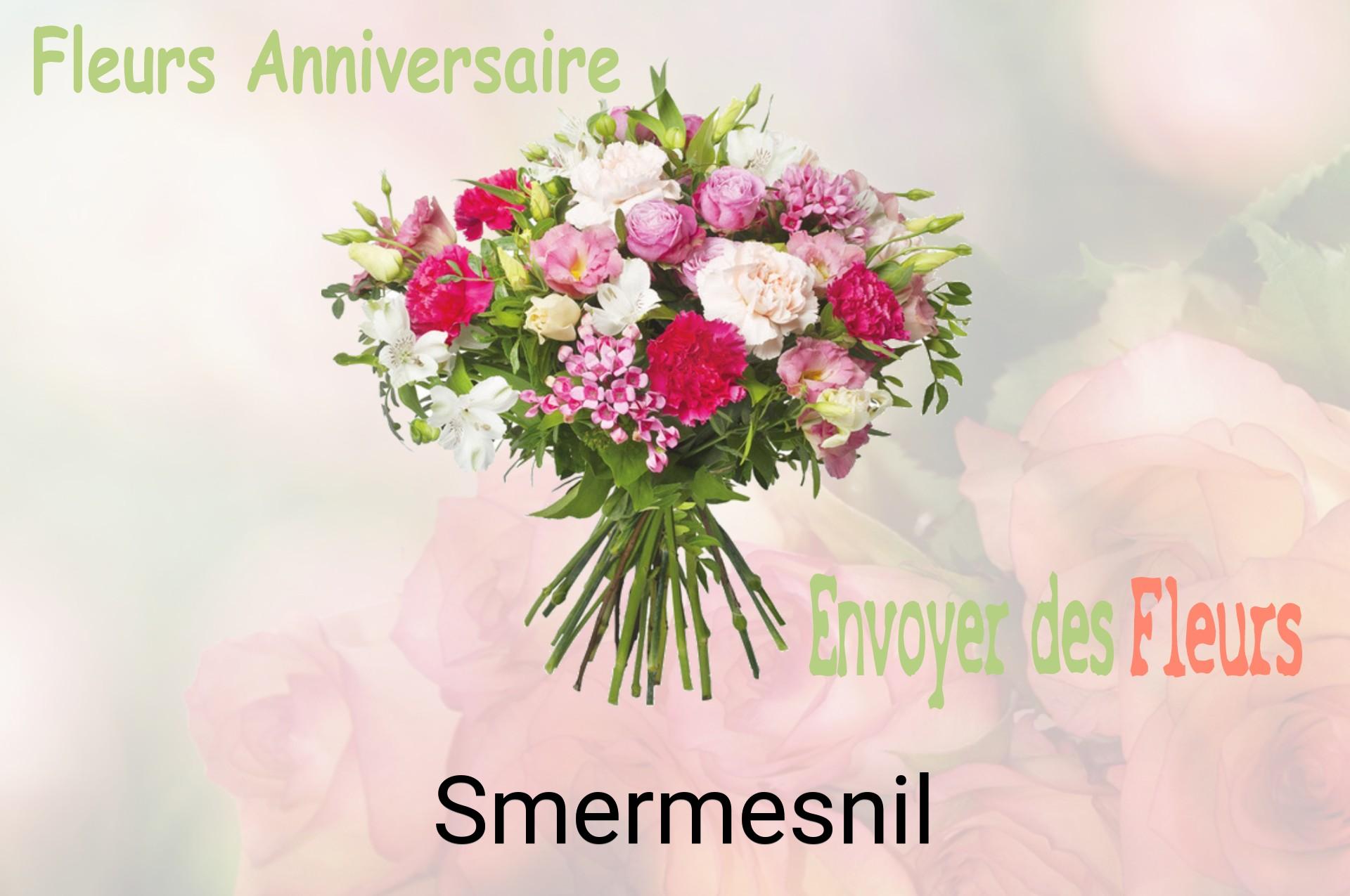 Bouquet de fleurs d’anniversaire livré à Smermesnil